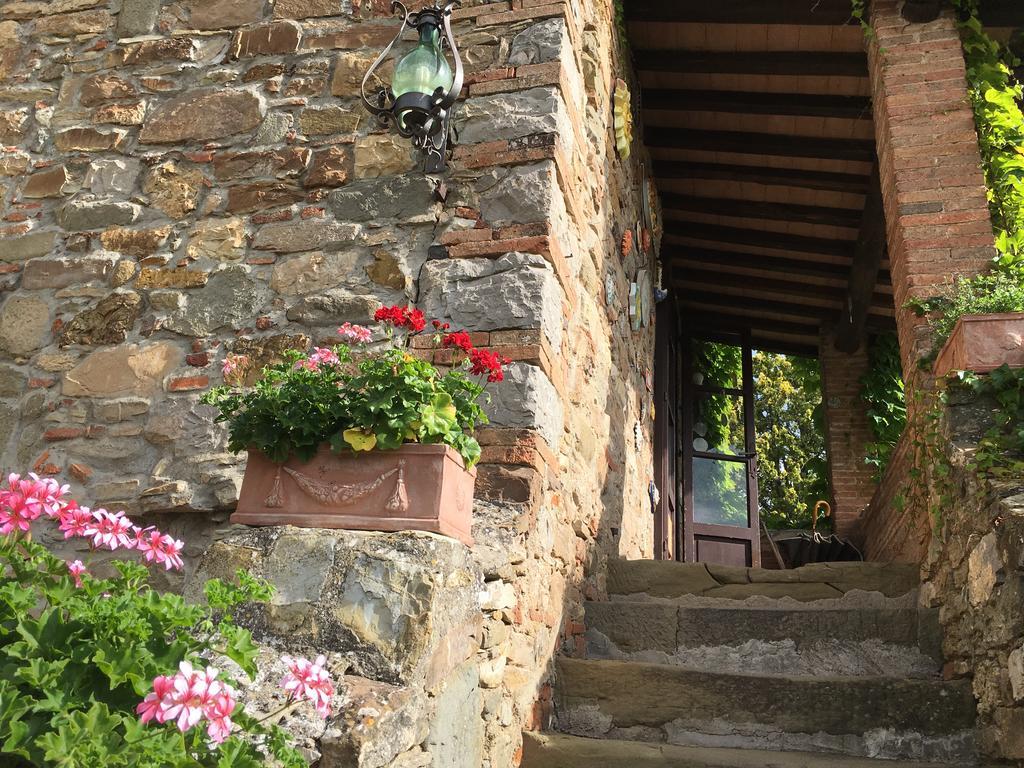 Podere Terreno Alla Via Della Volpaia Radda in Chianti Bagian luar foto